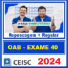 OAB 2ª FASE 40 - DIREITO TRIBUTÁRIO - CEISC 2024 - REPESCAGEM + REGULAR