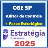 CGE-SP (Auditor de Controle) - Pacote Teórico + Pacote Passo Estratégico Estratégia 2025