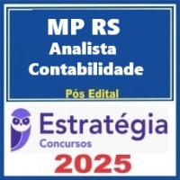 MP-RS (Analista do MP - Contabilidade) Pós Edital – Estratégia 2025