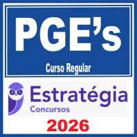 Procurador Geral do Estado PGEs Regular Estratégia 2026.1 