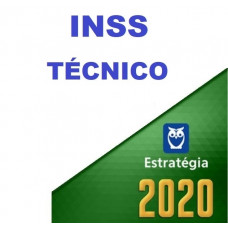 INSS - TÉCNICO DO SEGURO SOCIAL - ESTRATEGIA 2020